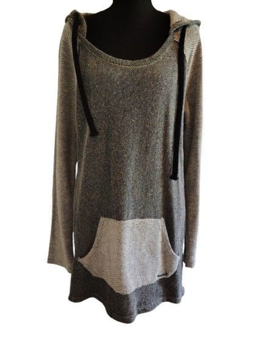 Marc New York Andrew Marc Performance XL Colorblock Hooded Tunic Sweater